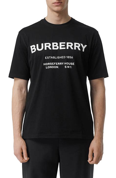 t shirt burberry garcon|Men’s Designer T.